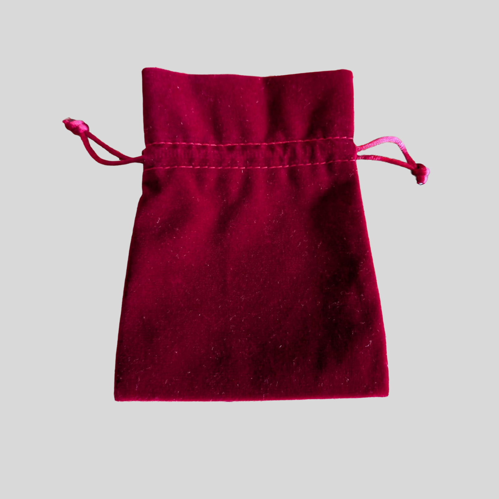 Juwelenzakjes fluweel - bordeaux  10 x 15cm